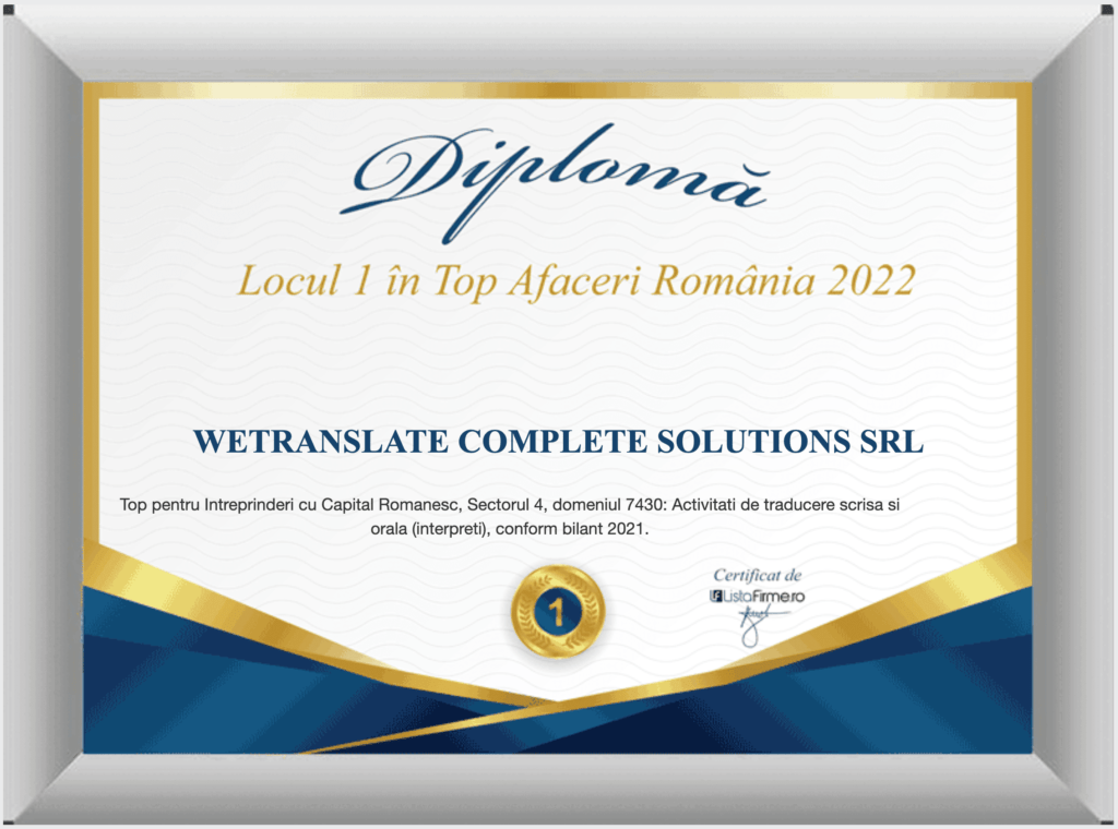 diploma wetranslate